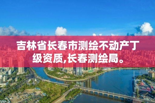 吉林省長春市測繪不動產丁級資質,長春測繪局。