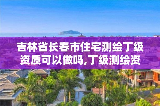 吉林省長春市住宅測繪丁級資質可以做嗎,丁級測繪資質要求。