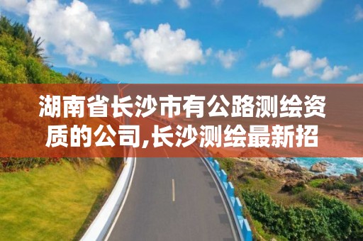 湖南省長沙市有公路測繪資質的公司,長沙測繪最新招聘。