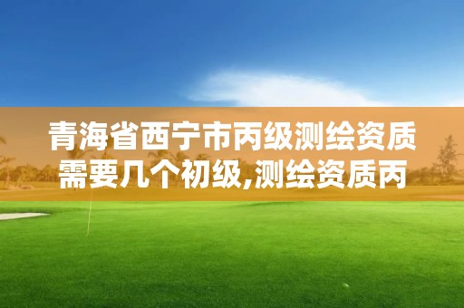 青海省西寧市丙級(jí)測(cè)繪資質(zhì)需要幾個(gè)初級(jí),測(cè)繪資質(zhì)丙級(jí)業(yè)務(wù)范圍。