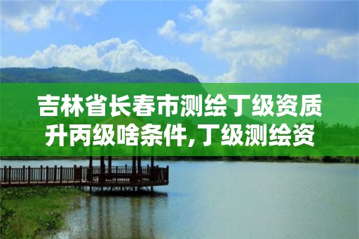 吉林省長春市測繪丁級資質升丙級啥條件,丁級測繪資質要求。