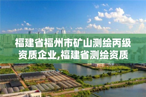 福建省福州市礦山測繪丙級(jí)資質(zhì)企業(yè),福建省測繪資質(zhì)查詢。