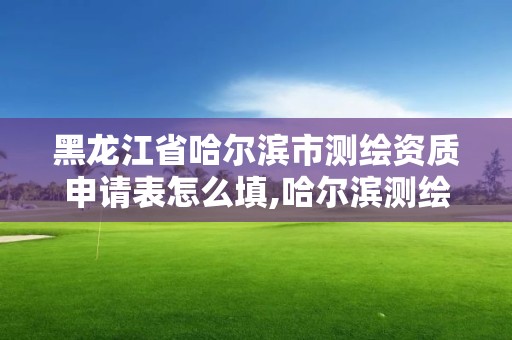 黑龍江省哈爾濱市測繪資質申請表怎么填,哈爾濱測繪局怎么樣。