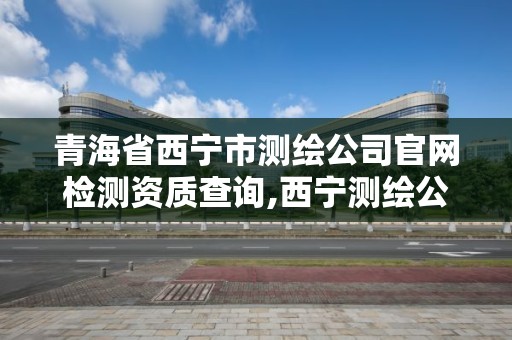 青海省西寧市測繪公司官網檢測資質查詢,西寧測繪公司有哪些。