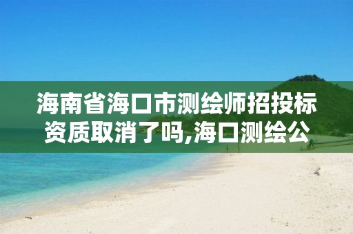 海南省海口市測繪師招投標資質(zhì)取消了嗎,海口測繪公司招聘。