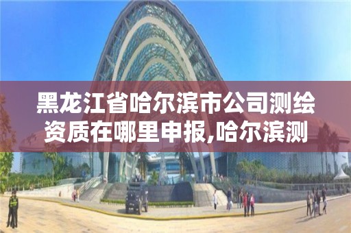 黑龍江省哈爾濱市公司測繪資質在哪里申報,哈爾濱測繪公司有哪些。