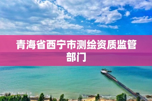 青海省西寧市測繪資質監管部門