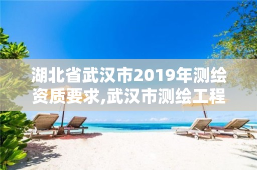 湖北省武漢市2019年測繪資質要求,武漢市測繪工程技術規定。