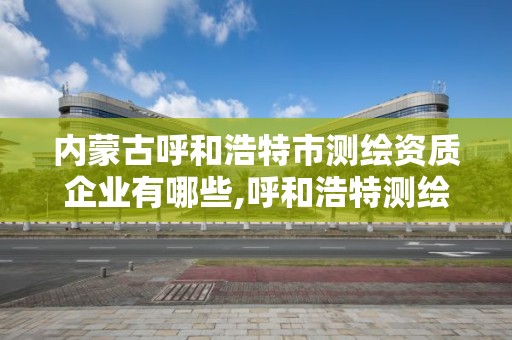 內蒙古呼和浩特市測繪資質企業有哪些,呼和浩特測繪局屬于什么單位管理。