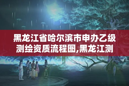 黑龍江省哈爾濱市申辦乙級測繪資質流程圖,黑龍江測繪公司乙級資質。