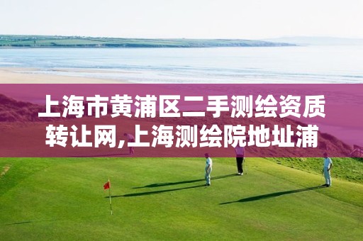 上海市黃浦區(qū)二手測(cè)繪資質(zhì)轉(zhuǎn)讓網(wǎng),上海測(cè)繪院地址浦東。