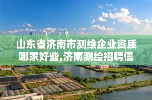 山東省濟南市測繪企業資質哪家好些,濟南測繪招聘信息網。