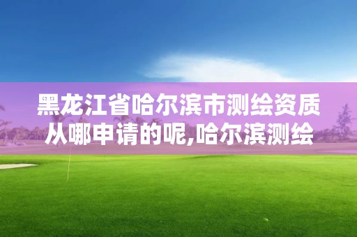 黑龍江省哈爾濱市測繪資質(zhì)從哪申請的呢,哈爾濱測繪局工資怎么樣。