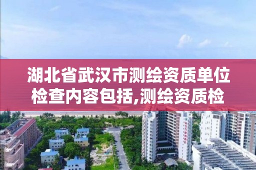 湖北省武漢市測繪資質(zhì)單位檢查內(nèi)容包括,測繪資質(zhì)檢查都檢查啥。