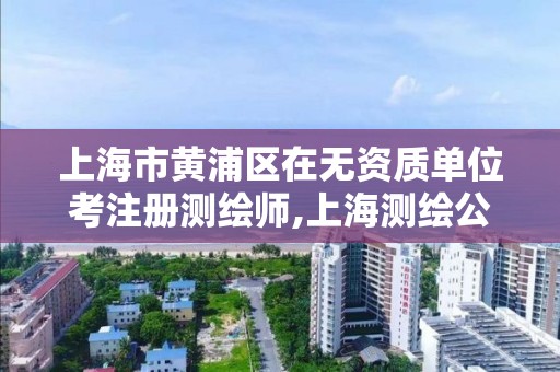 上海市黃浦區在無資質單位考注冊測繪師,上海測繪公司招聘。