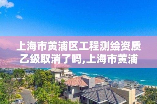 上海市黃浦區工程測繪資質乙級取消了嗎,上海市黃浦區工程測繪資質乙級取消了嗎。