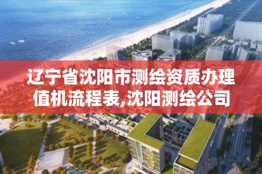 遼寧省沈陽市測繪資質辦理值機流程表,沈陽測繪公司電話。