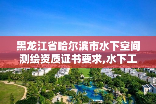 黑龍江省哈爾濱市水下空間測繪資質證書要求,水下工程測量。