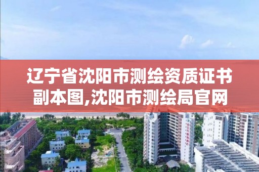 遼寧省沈陽市測繪資質證書副本圖,沈陽市測繪局官網。