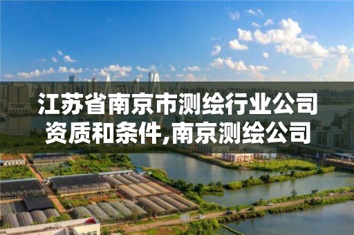 江蘇省南京市測繪行業公司資質和條件,南京測繪公司有哪些。