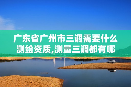 廣東省廣州市三調需要什么測繪資質,測量三調都有哪些工作。