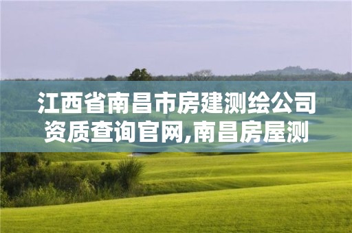 江西省南昌市房建測繪公司資質(zhì)查詢官網(wǎng),南昌房屋測繪公司。