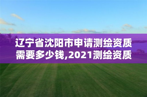 遼寧省沈陽(yáng)市申請(qǐng)測(cè)繪資質(zhì)需要多少錢,2021測(cè)繪資質(zhì)申請(qǐng)。