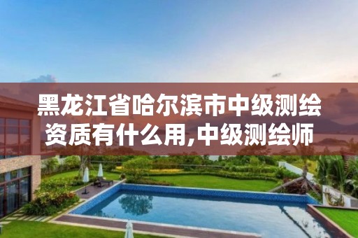 黑龍江省哈爾濱市中級測繪資質有什么用,中級測繪師證書。