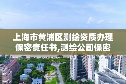 上海市黃浦區測繪資質辦理保密責任書,測繪公司保密管理制度。