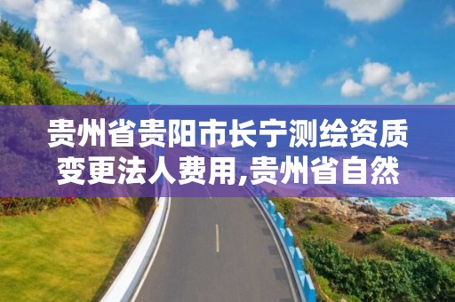 貴州省貴陽市長寧測繪資質變更法人費用,貴州省自然資源廳關于測繪資質延長。