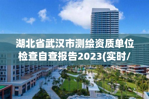 湖北省武漢市測繪資質單位檢查自查報告2023(實時/更新中)