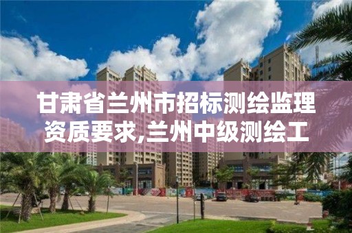 甘肅省蘭州市招標測繪監理資質要求,蘭州中級測繪工程師招聘。