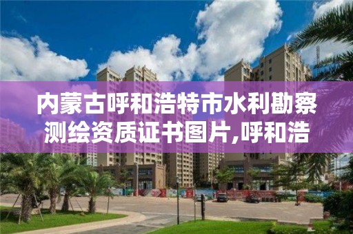 內蒙古呼和浩特市水利勘察測繪資質證書圖片,呼和浩特市水利設計院。