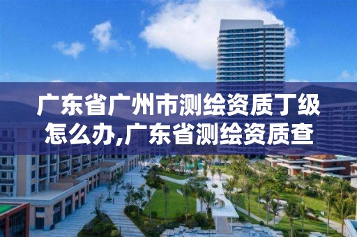 廣東省廣州市測繪資質(zhì)丁級怎么辦,廣東省測繪資質(zhì)查詢。