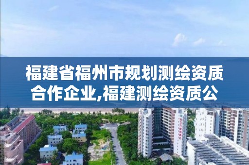 福建省福州市規劃測繪資質合作企業,福建測繪資質公司。