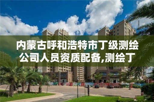 內蒙古呼和浩特市丁級測繪公司人員資質配備,測繪丁級資質業務范圍。