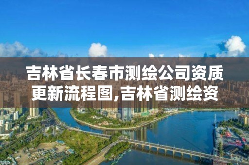 吉林省長春市測繪公司資質更新流程圖,吉林省測繪資質延期。