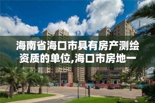 海南省海口市具有房產測繪資質的單位,海口市房地一體測繪招標。