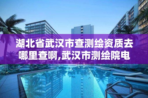 湖北省武漢市查測繪資質(zhì)去哪里查啊,武漢市測繪院電話。