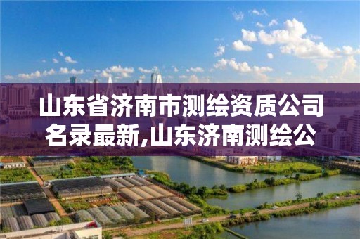 山東省濟南市測繪資質(zhì)公司名錄最新,山東濟南測繪公司有哪些。