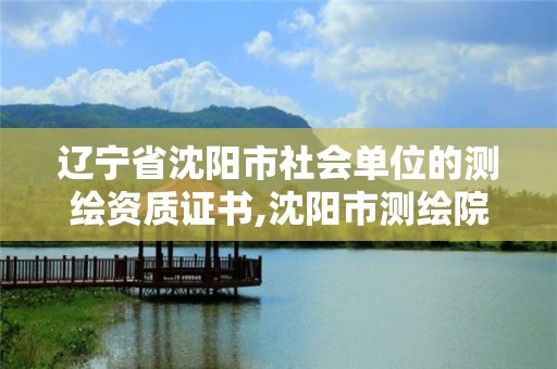 遼寧省沈陽市社會單位的測繪資質證書,沈陽市測繪院是什么單位。