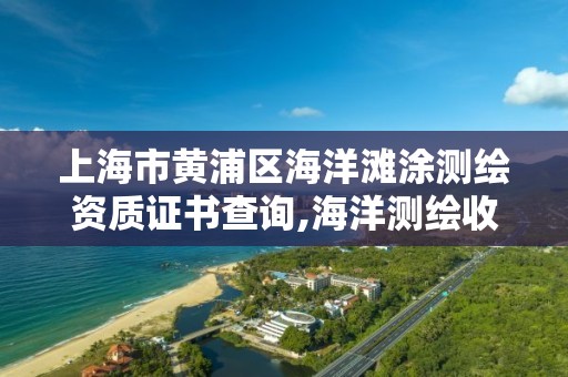 上海市黃浦區海洋灘涂測繪資質證書查詢,海洋測繪收費標準。