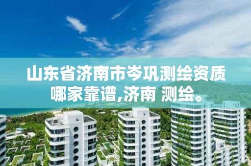 山東省濟南市岑鞏測繪資質哪家靠譜,濟南 測繪。