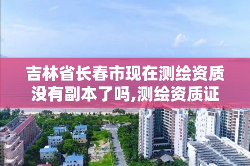 吉林省長春市現在測繪資質沒有副本了嗎,測繪資質證書是什么。