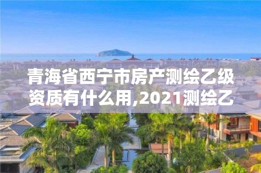 青海省西寧市房產測繪乙級資質有什么用,2021測繪乙級資質要求。