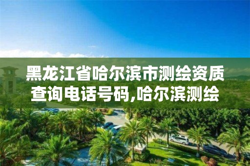 黑龍江省哈爾濱市測繪資質查詢電話號碼,哈爾濱測繪招聘信息。