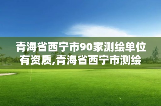 青海省西寧市90家測(cè)繪單位有資質(zhì),青海省西寧市測(cè)繪院。