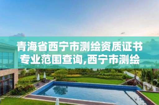 青海省西寧市測繪資質證書專業范圍查詢,西寧市測繪局2020招聘。