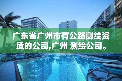 廣東省廣州市有公路測繪資質的公司,廣州 測繪公司。