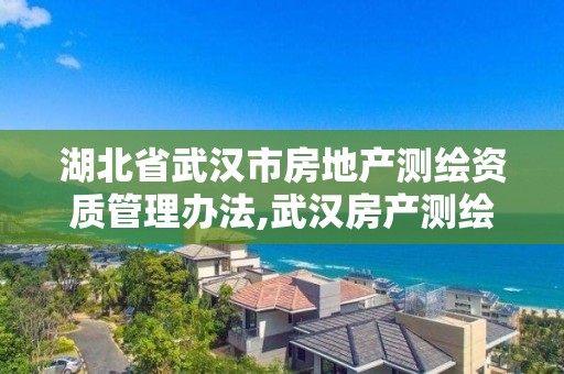 湖北省武漢市房地產測繪資質管理辦法,武漢房產測繪中心待遇怎么樣。